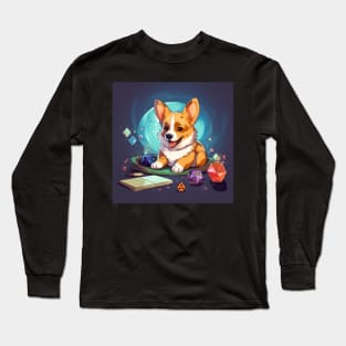 Dungeons and Dragons Corgi Long Sleeve T-Shirt